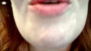 dawnskye1962 teases dirty in fishnets heels before mirrors