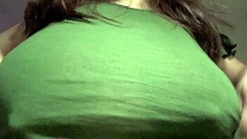 horny indian wife flashes huge lactating boobs solo