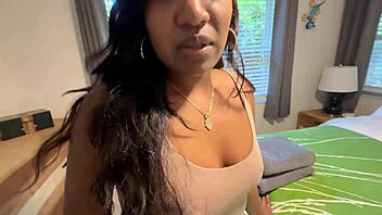 Naomi Noel Strips Dirty for Danny Dirt Pov Ride