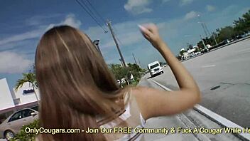 Skinny babe Morgan Dayne gags on cock then rides