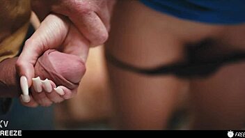 hey fuckdoll, frozen brunette with huge tits gets mouth cum and feet licked? 😏💦👅