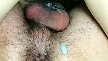 Rastagirl's homemade creampie cumshot compilation with passionate latina moans