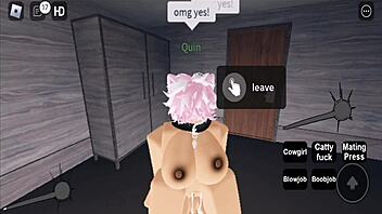 roblox guy wanna fuck cute babe hard