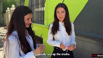 College girls ditch studies for dick sucking orgy