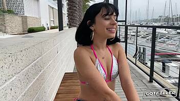 aria returns craving big cock creampie in tight pussy fill