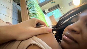 Naomi Noel Strips Dirty for Danny Dirt Pov Ride