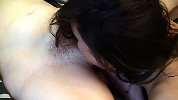 ginger georgia jones fingers fucks lily cade thick strap-on gaping