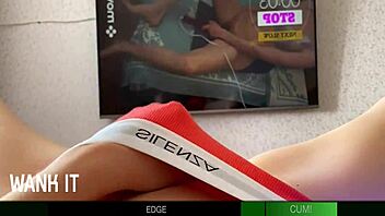 babe fights clit cum challenge game 😏🔥