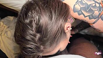 Backshots from wild interracial group