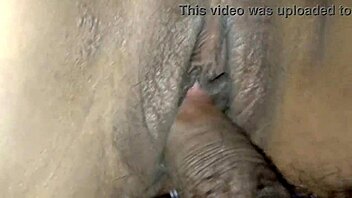 horny schoolgirl gets her shaved pussy creampied hard till orgasm