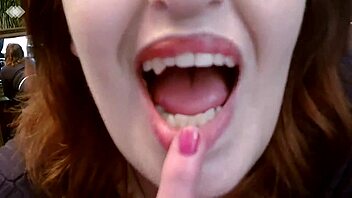 dawnskye1962 teases dirty in fishnets heels before mirrors