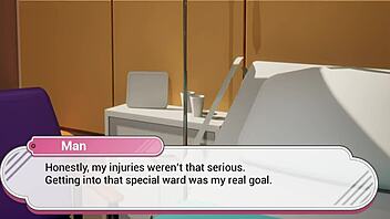 nurse luna seduces with teasing ejaculation creampie treatment