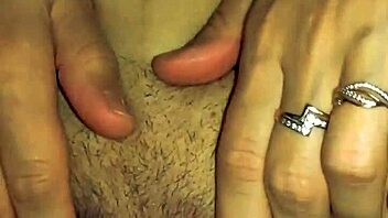 mature wife's ass stretched wide in rough doggystyle closeup