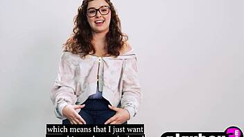 Big Ass Milf Leana Lovings Strips Interview Masturbates Hot Solo