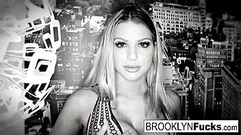 brooklyn babe begs for jizz all over her massive tits now