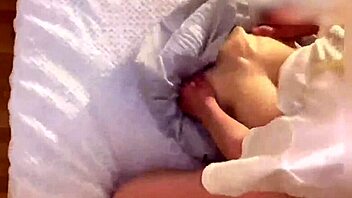 her moans possessed me as we ground clits in wild lesbian tribbing frenzy