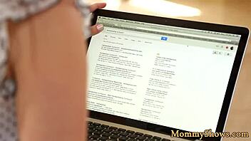 Glam Milf Queening Adorable Babe!