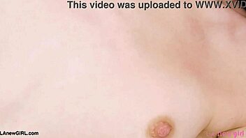 Striking Redhead Teases Sexy Petite Body In Casting