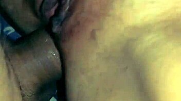 mature wife's ass stretched wide in rough doggystyle closeup