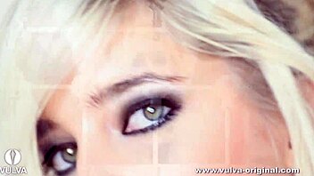 wet panties hide my horny blonde vulva tease