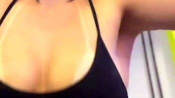 In my building gym neighbors stare at wet pussy hard nipples