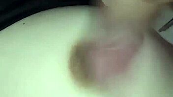 gretala rides huge cock on her tits 😍🍆💦