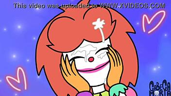 goth clowns dive into cartoon fun and wild play