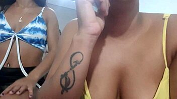 Big tits babe sucks bbc at outdoor party public whore