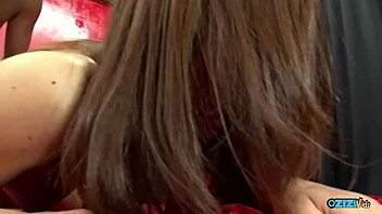 young slut bends over big ass for rough group cock sucking and fucking