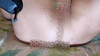 Fat 60-Year-Old Granny Fingers Huge Saggy Tits And Pussy