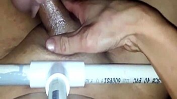 fucking my tight pocket pussy again damn it grips my monster cock so good
