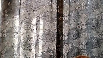 i watch hot neighbor from balcony every night