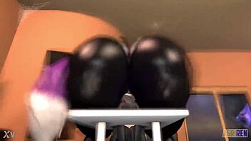 witch rona unleashes her big ass farts playfully