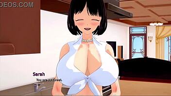 horny teen rides monster cock in wild nature game creampie