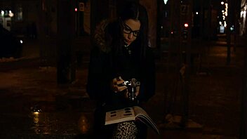 Nerdy amateur impaled rough on strapon pov hardcore glasses