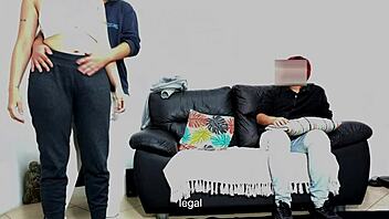 ชายชราทดสอบสาว18+ ต่อหน้าคู่หมั้นอับอาย