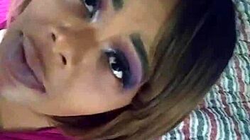 tricked babe delivers sloppy deepthroat blowjob sucking session