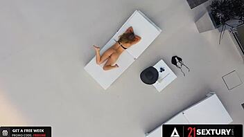 big ass blonde alexis crystal craves anal ass-to-mouth pounding