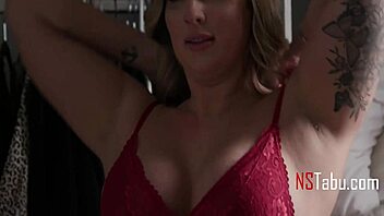 chubby hotwife dp'd by cuck bull husband watches sloppily