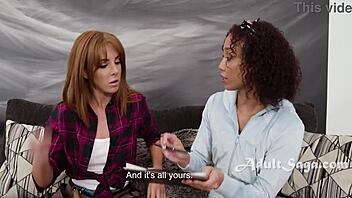 Wasruimte wordt nat terwijl Alexis Tae Lumi Rays kut likt! 💦👅