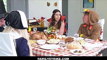 chanel camryn tiffani madison mike mancini rion king thanksgiving orgy squirtfest