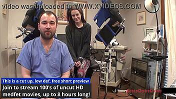 lainey spreads for intense gyno exam like dentist knockout