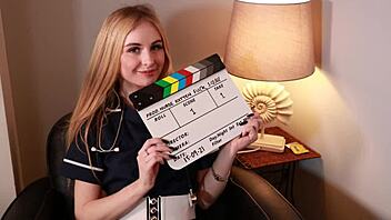 oi british student, wank to my big tits joi now?