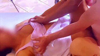 shy married neighbor fucks single guy while husband works