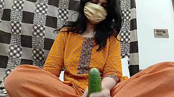 i got caught pakistani style with cucumber then fucked deep