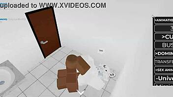 Fucking Random Slut Hard with Monster BBC in Condo Roblox 01