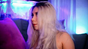 Colombian Blonde Angel Face Sucks Cock