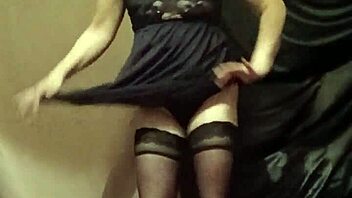 Maid slut, striptease that sexy body outdoors then spank yourself with toys for master?