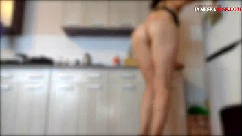 Juicy Brunette Milf Licks and Rides Cock on Camera