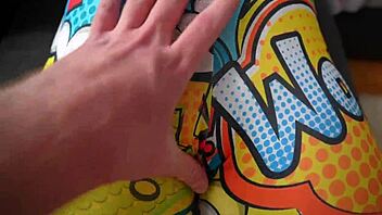 caught curvy babe masturbating, ripped leggings for doggystyle pounding